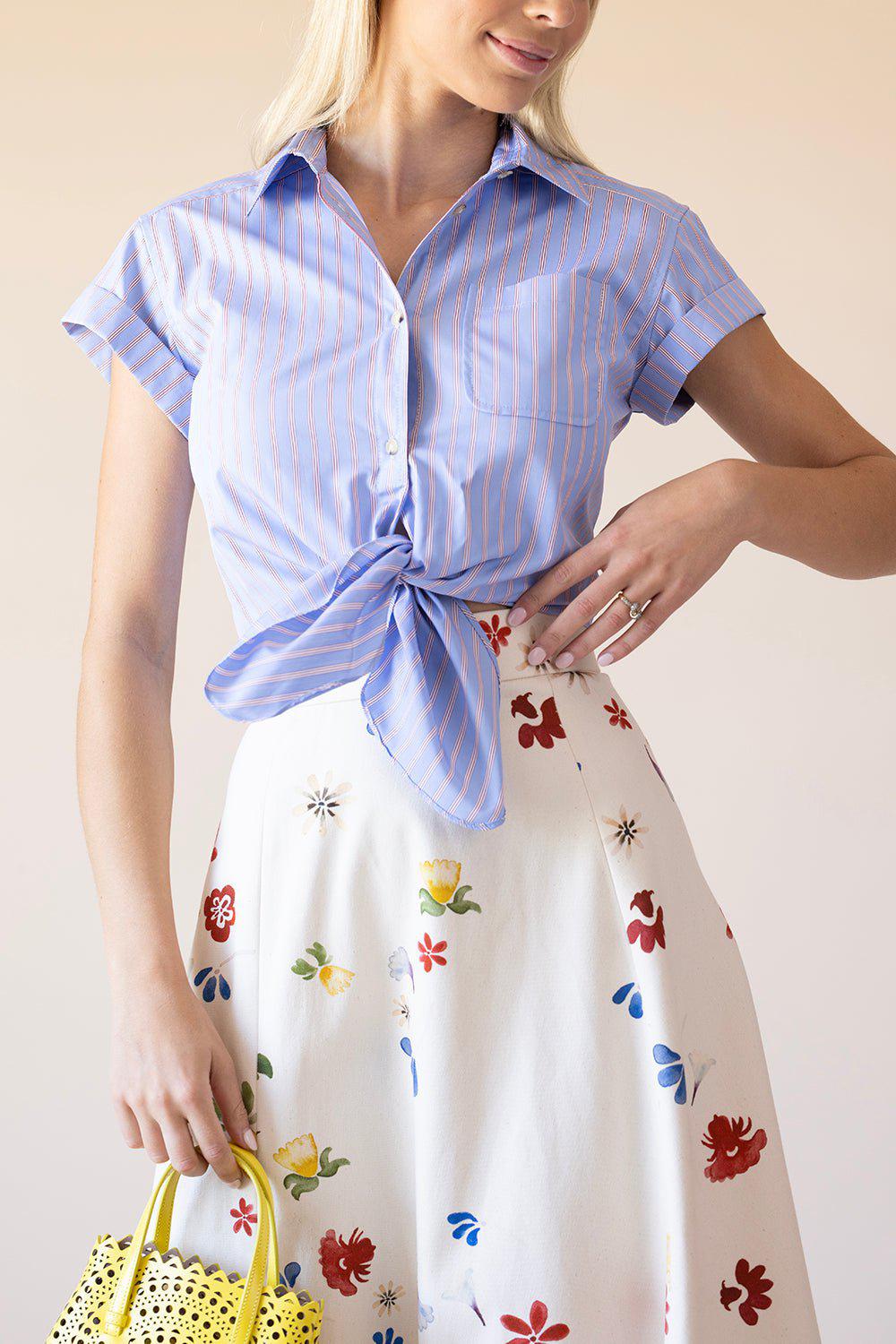 ROSIE ASSOULIN-Tailored Button Down Shirt-