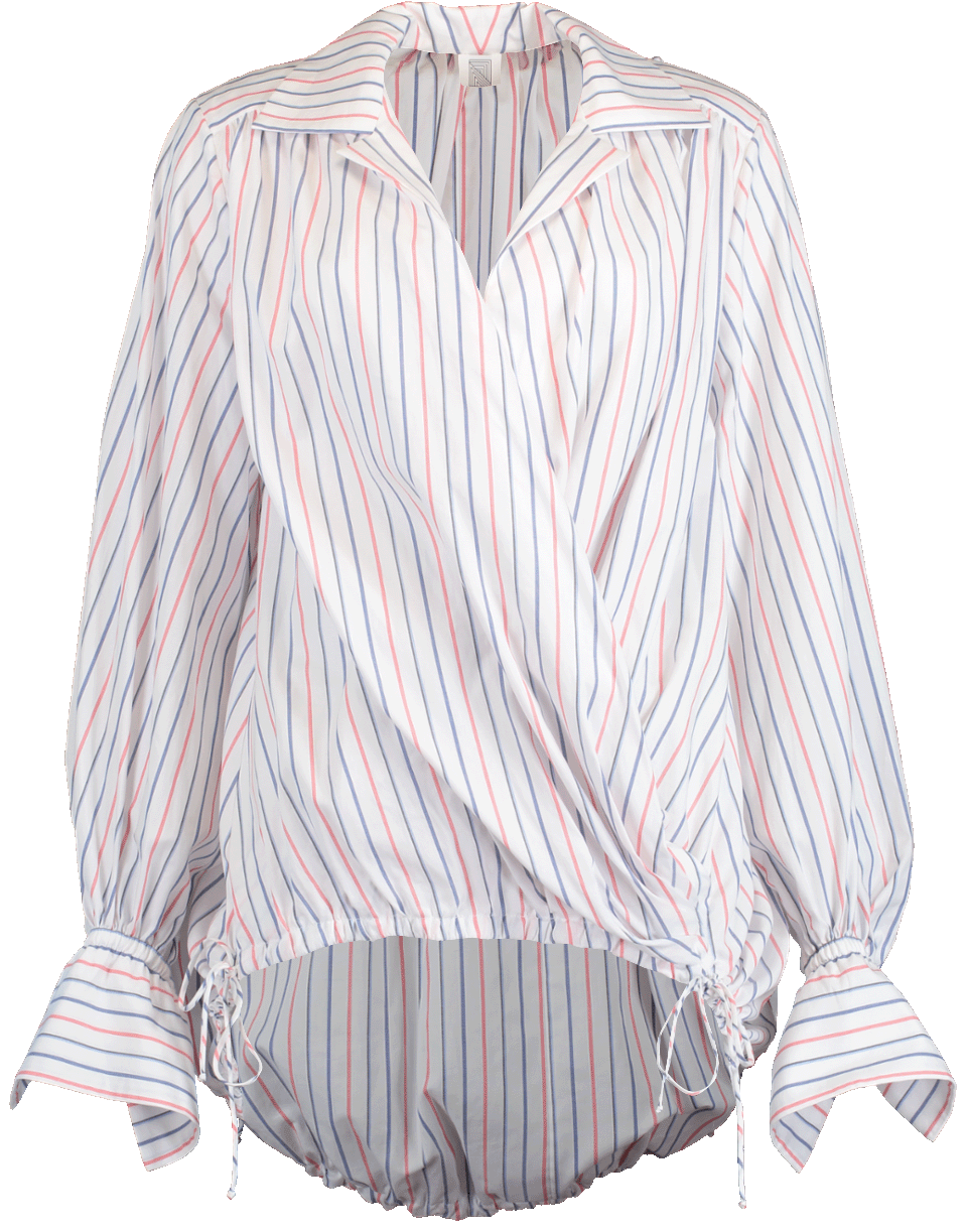ROSIE ASSOULIN-Drawstring Shirt-