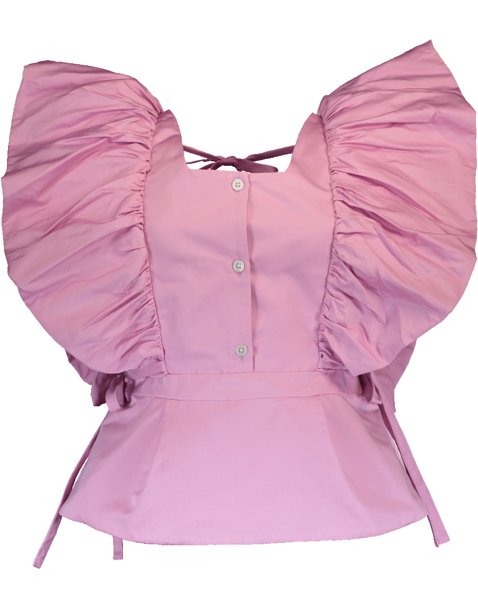 ROSIE ASSOULIN-That Is A Blow Pop Top-MAUVE
