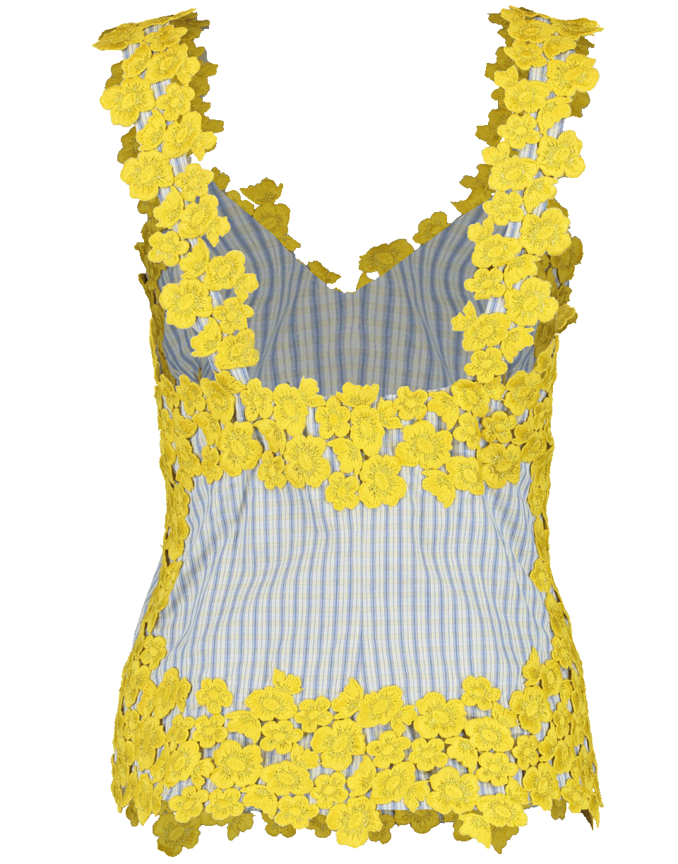 ROSIE ASSOULIN-Lace Tank Top-
