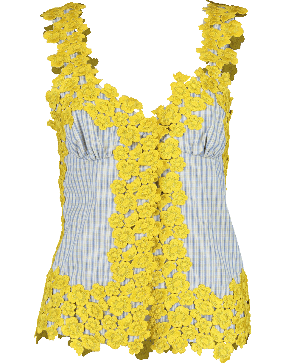ROSIE ASSOULIN-Lace Tank Top-