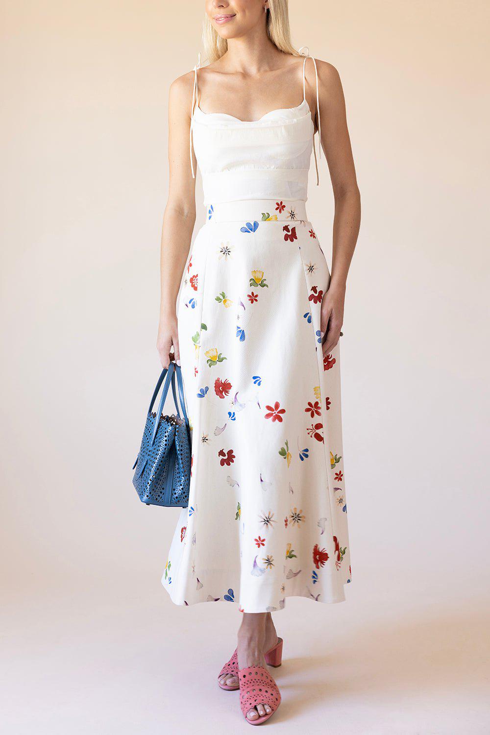 ROSIE ASSOULIN-Cami Top - Ivory-