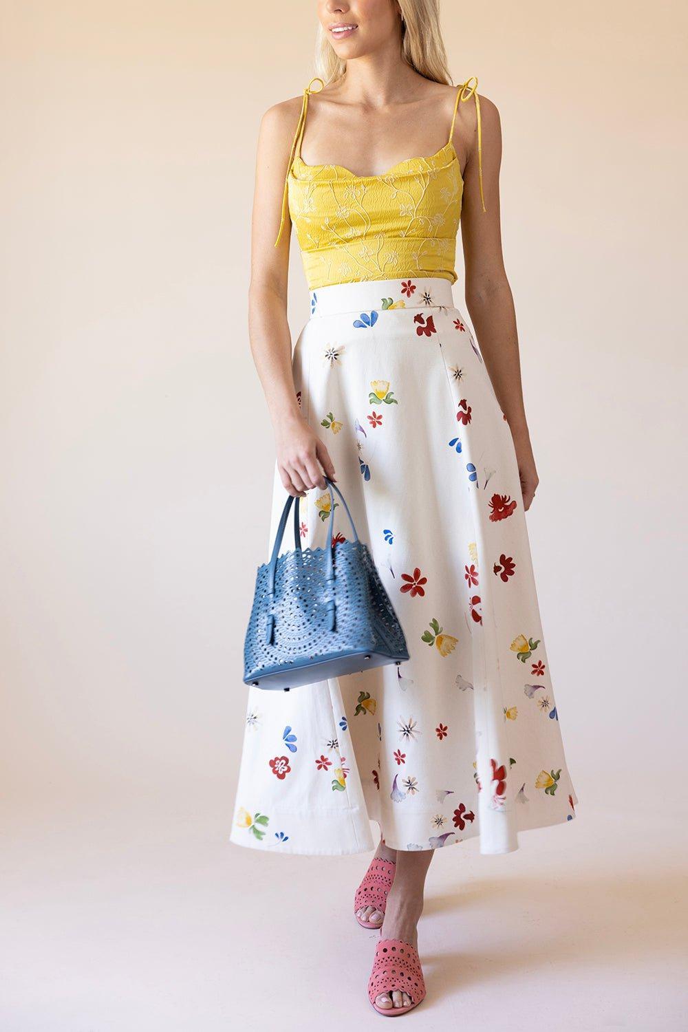 ROSIE ASSOULIN-Cami Top - Yellow-