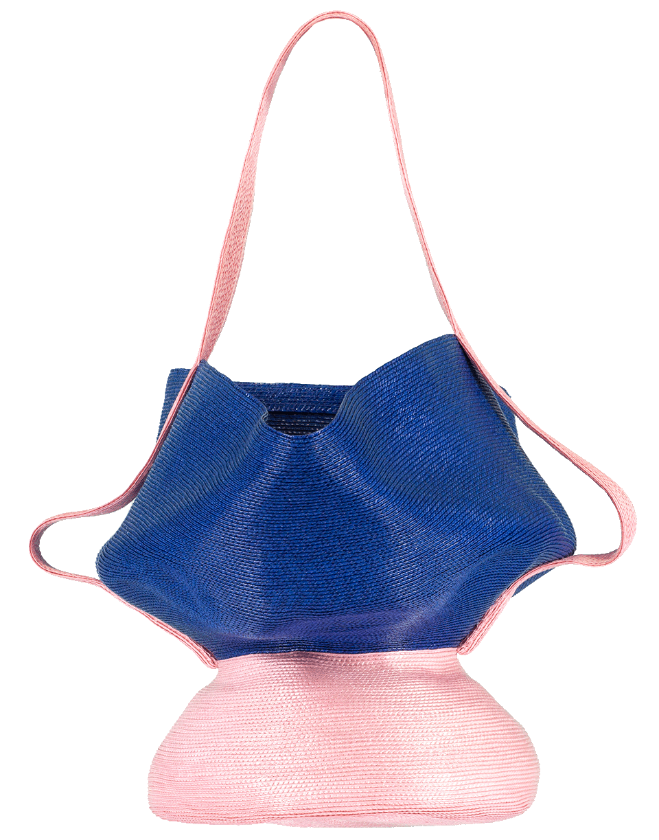 ROSIE ASSOULIN-Pink And Blue Jug Bag-PINK/BLU