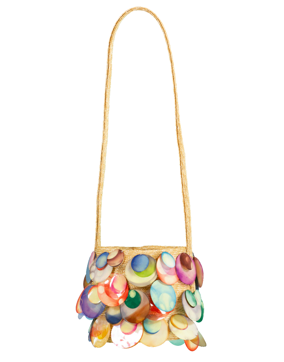 ROSIE ASSOULIN-Paillette Jug Bag-RAINBOW
