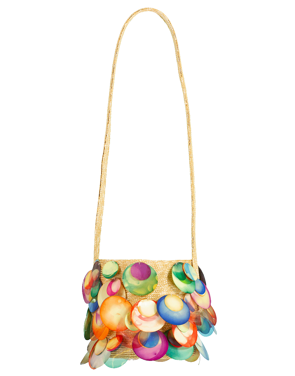 ROSIE ASSOULIN-Paillette Jug Bag-RAINBOW