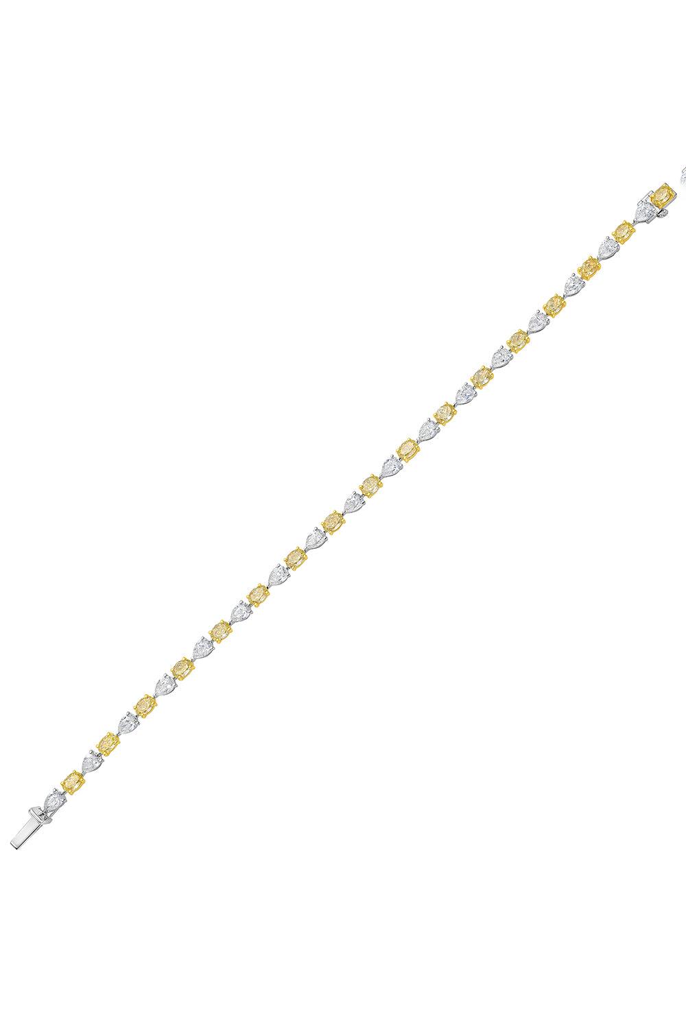  Yellow Diamond Liora Bracelet-WHITE GOLD-JEWELRYFINE JEWELBRACELET O-RUCHI NEW YORK 