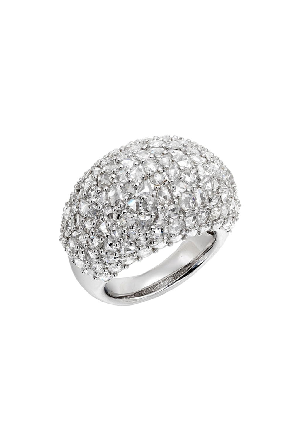 RUCHI NEW YORK-Mixed Diamond Dome Ring-