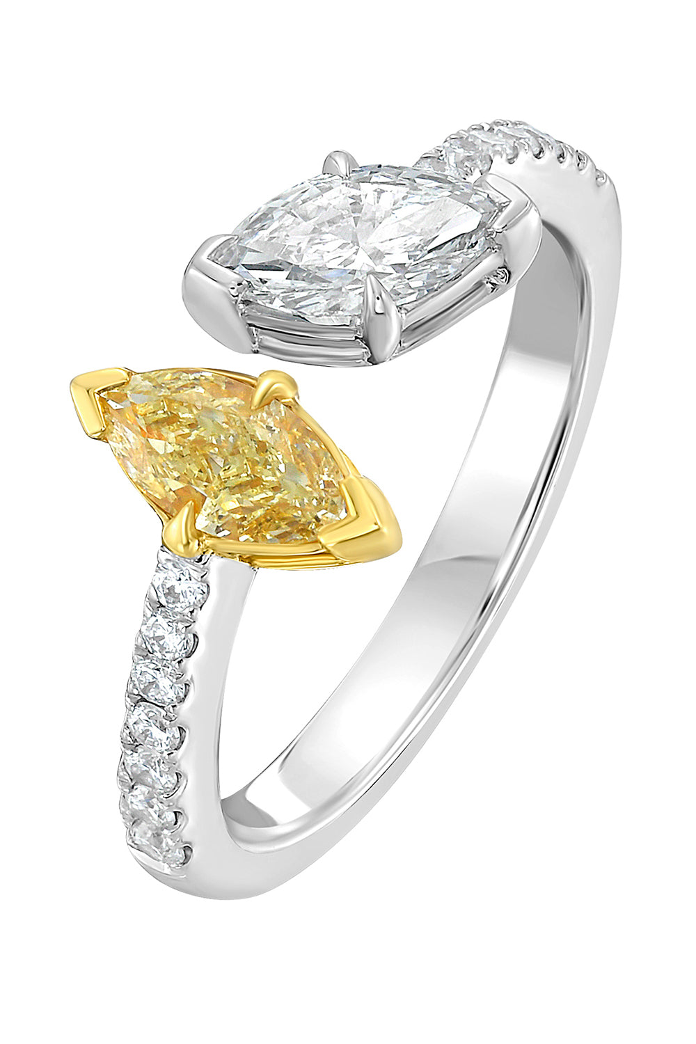  Yellow Diamond Oriana Toi et Moi Ring-WHITE GOLD-JEWELRYFINE JEWELRING-RUCHI NEW YORK 