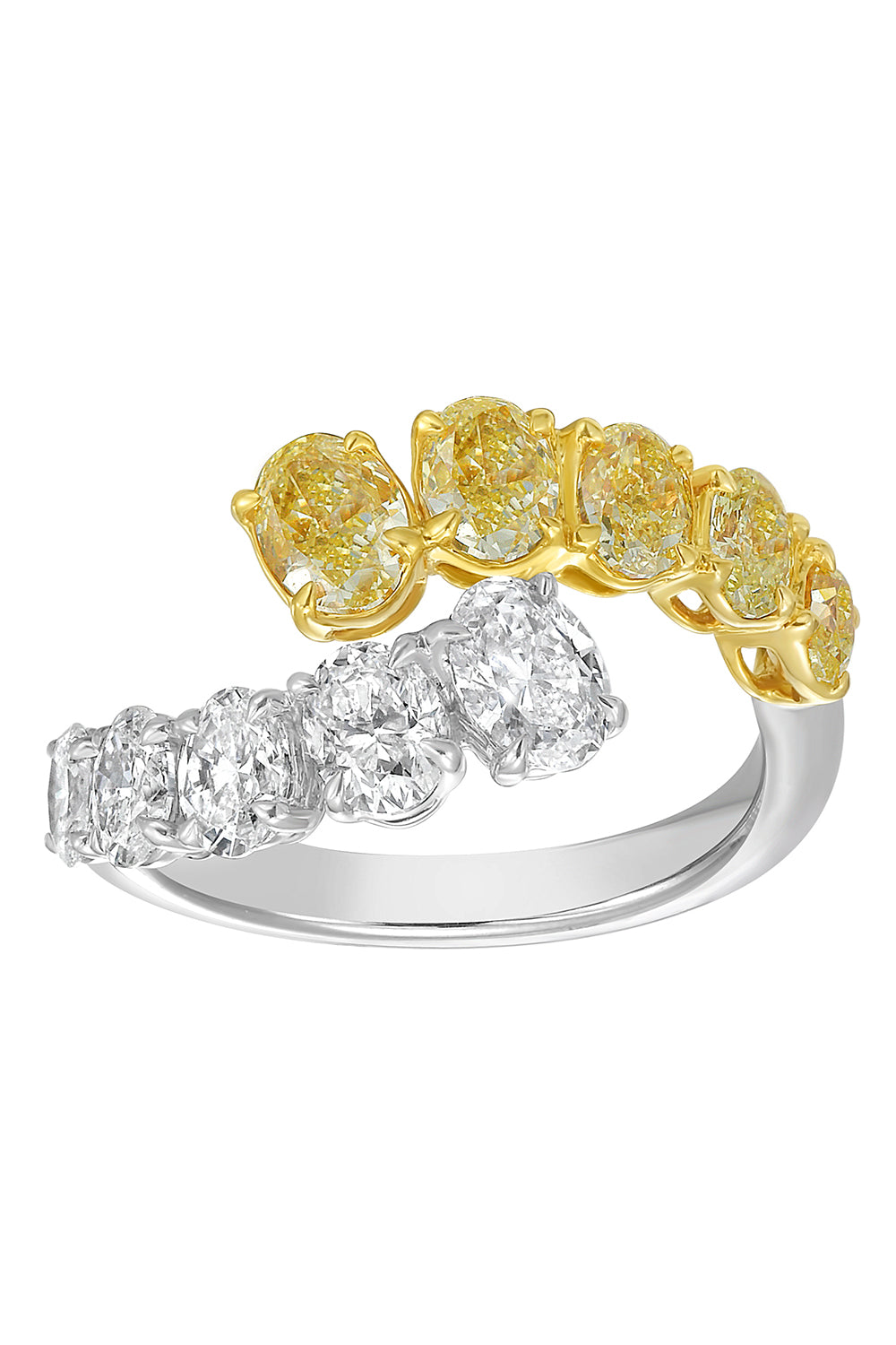  Yellow Diamond Oriana Wrap Ring-WHTOLD-JEWELRYFINE JEWELRING-RUCHI NEW YORK 