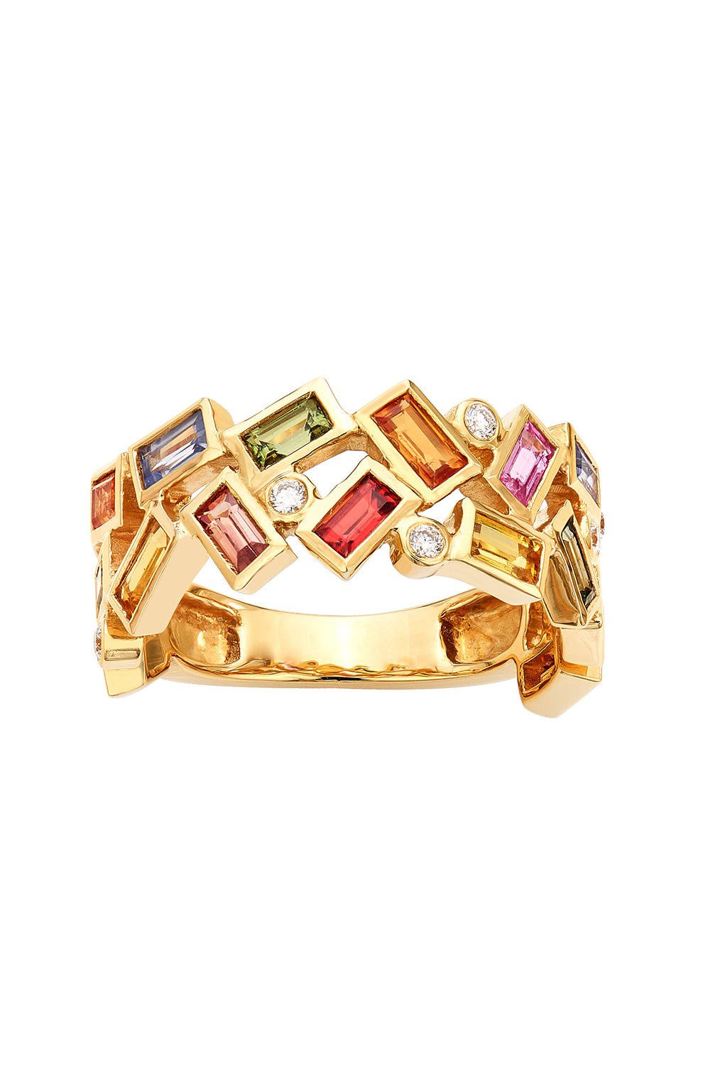 RUCHI NEW YORK-Desert Blooms Luxe Ring-YELLOW GOLD