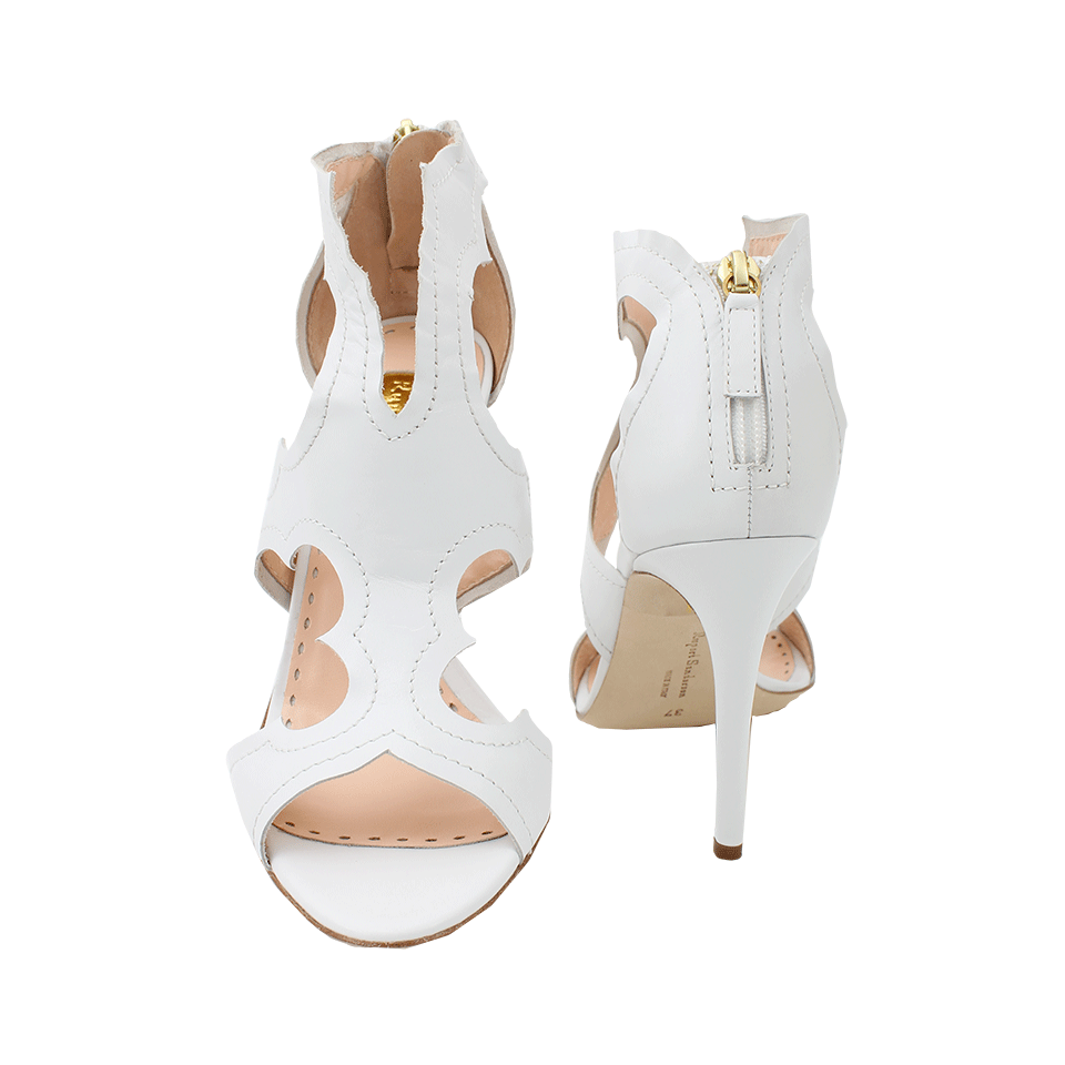 RUPERT SANDERSON-Estelle Cut Out Sandal-