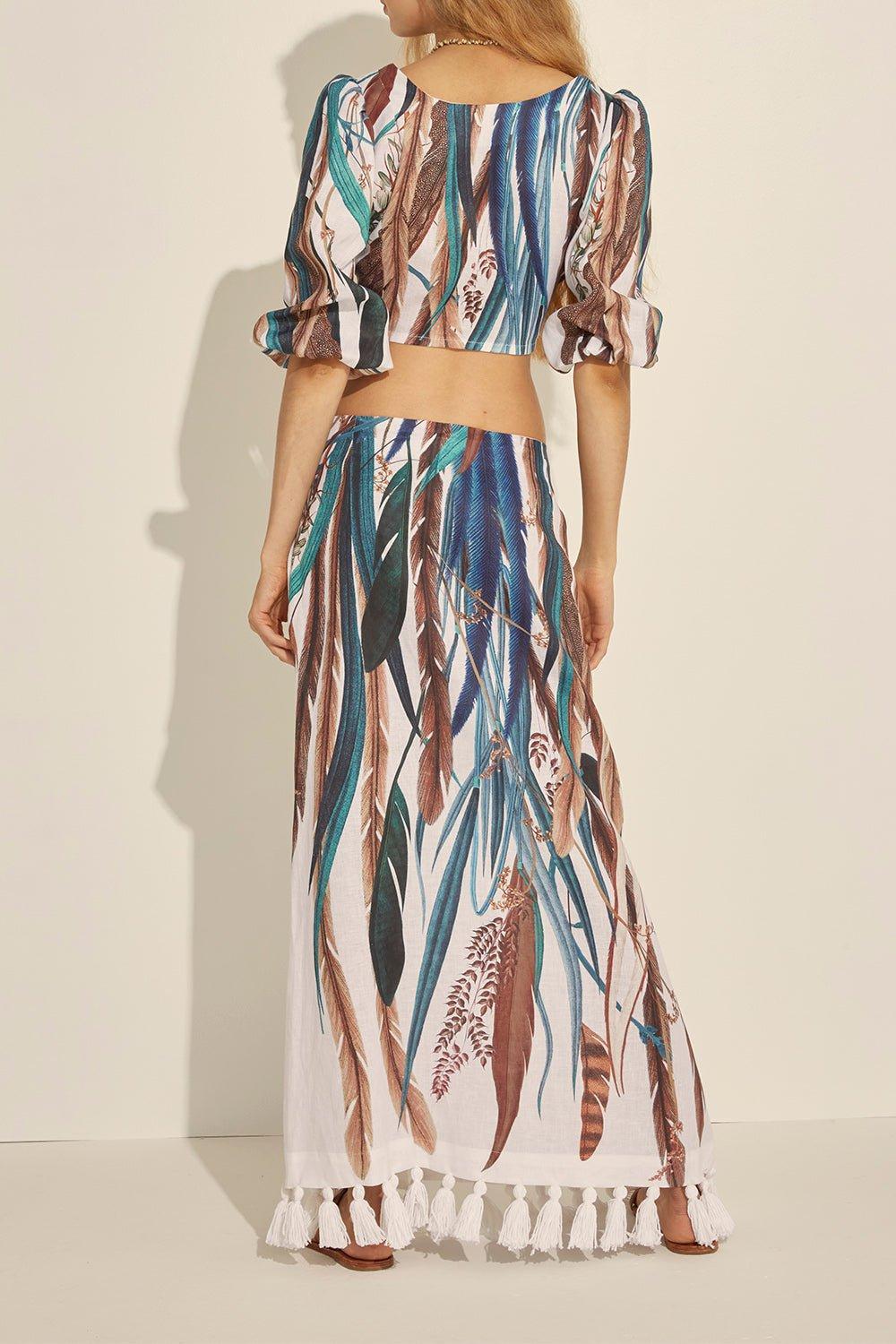 S-MODE-Iruya Wrap Skirt-