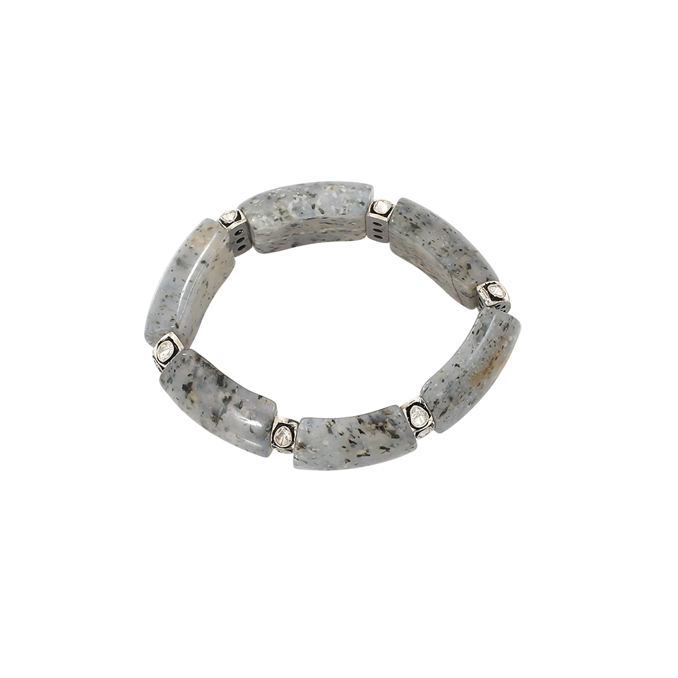 S. CARTER DESIGNS-Agate Bracelet-SILVER