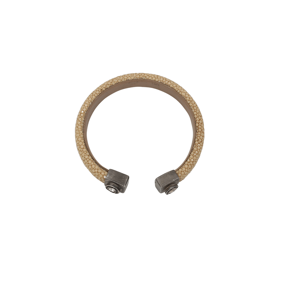 S. CARTER DESIGNS-Sting Ray Cuff-SILVER