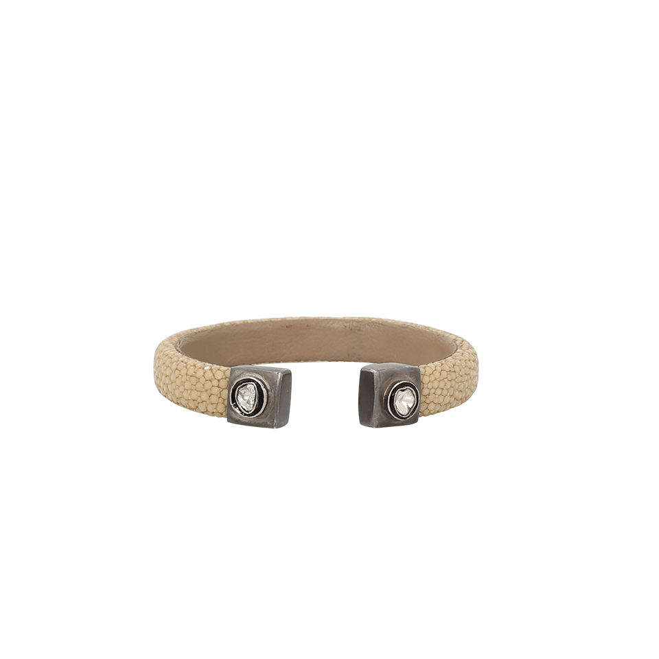 S. CARTER DESIGNS-Sting Ray Cuff-SILVER