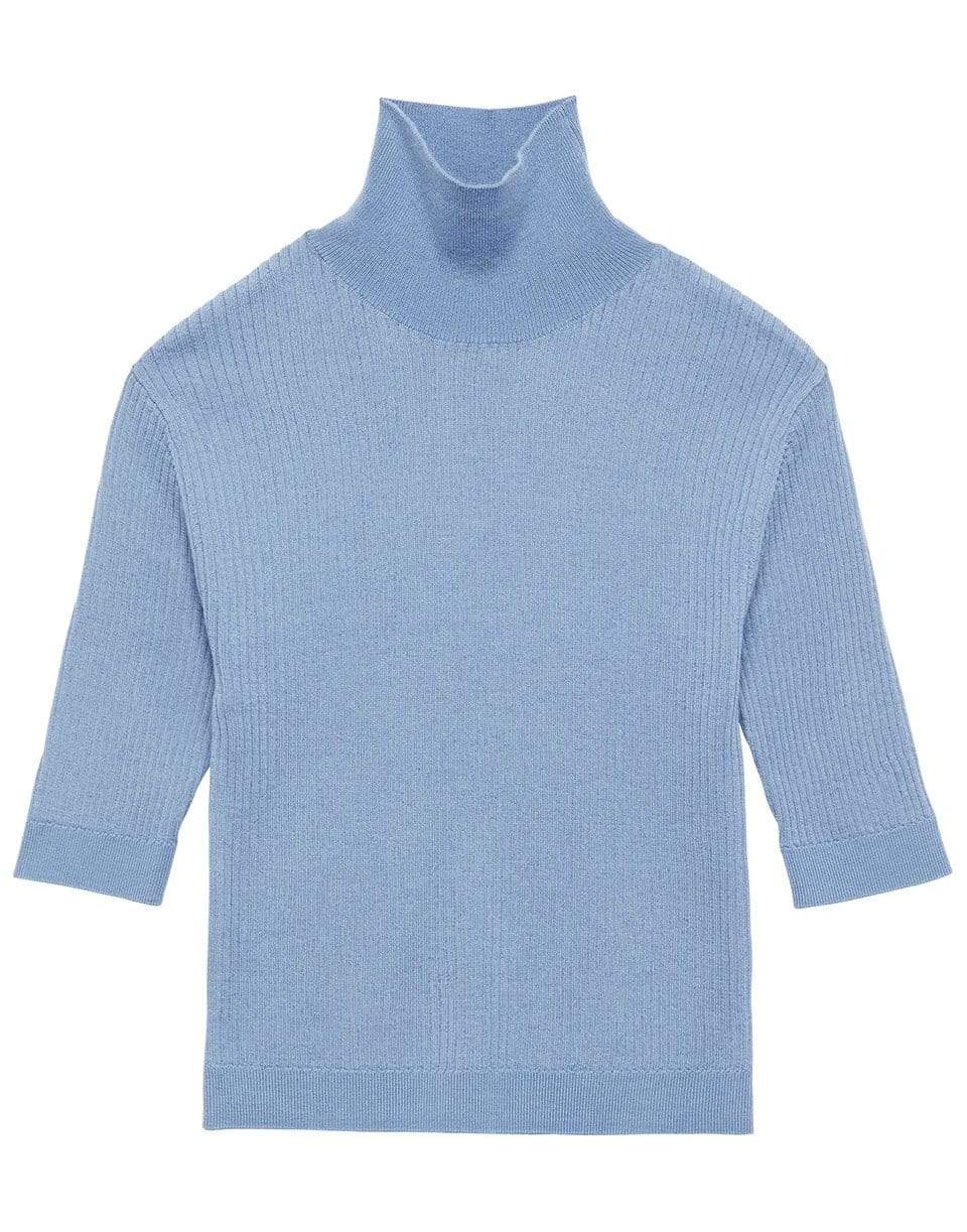 SABLYN-Lucia Fitted Short Sleeve Sweater-