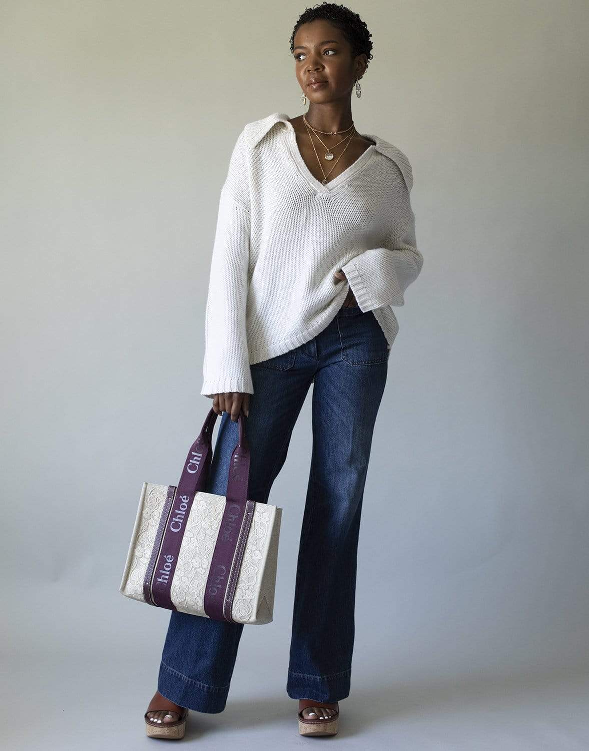 SABLYN-Wide Collar Sweater-