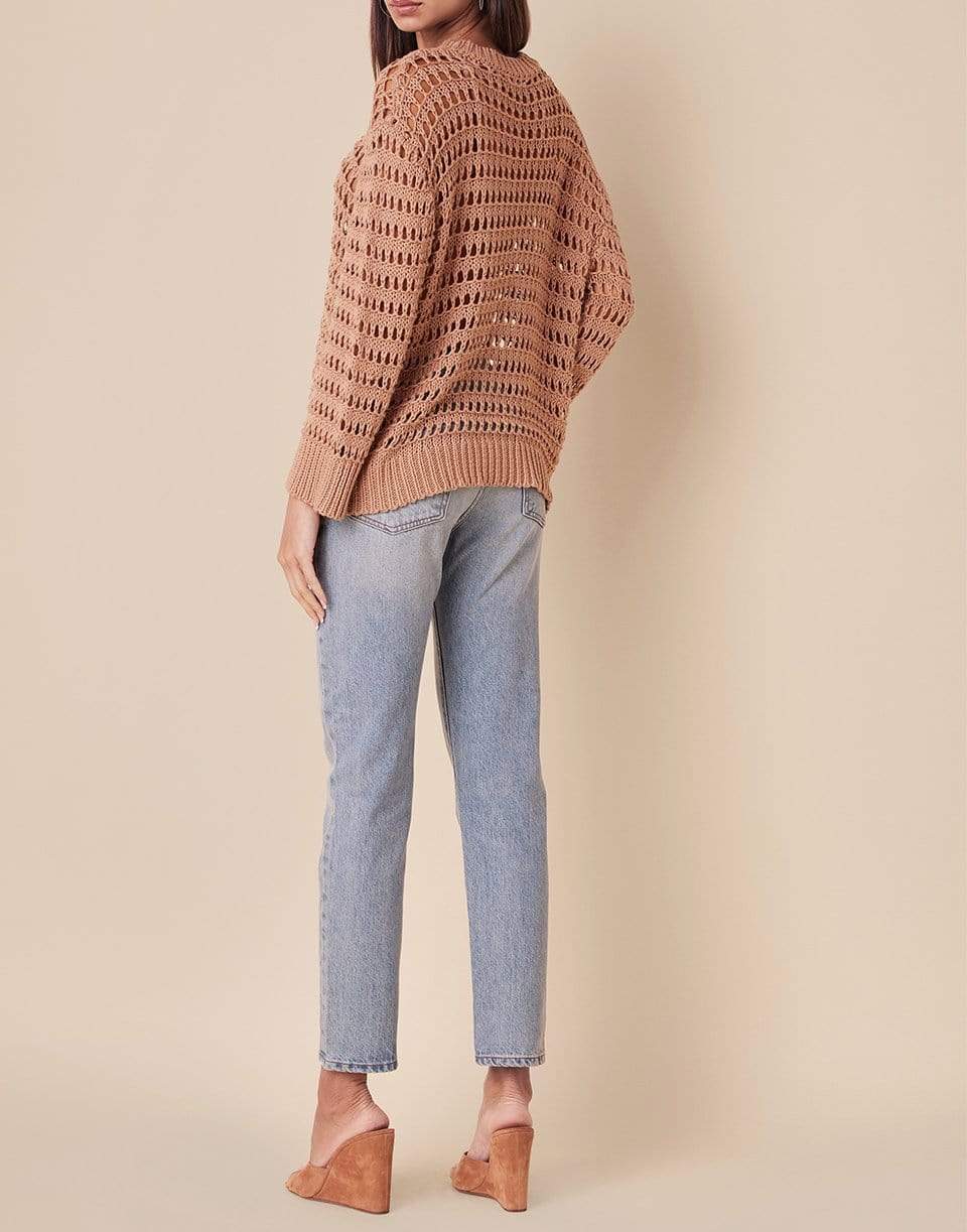 SABLYN-Mariella Open Knit Sweater-