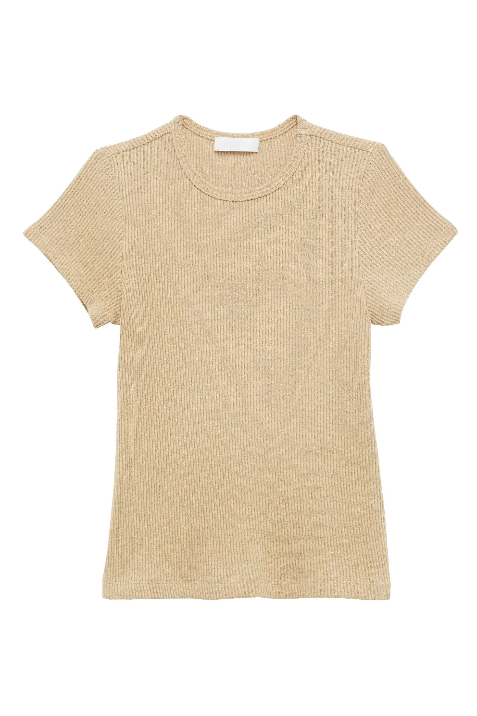 SABLYN-Yael Fitted Ribbed T-Shirt-