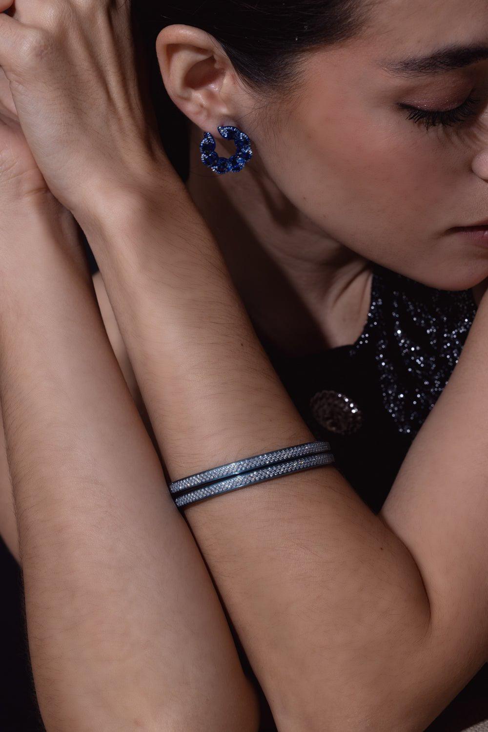 SABOO FINE JEWELS-Diamond Bangle Bracelet-