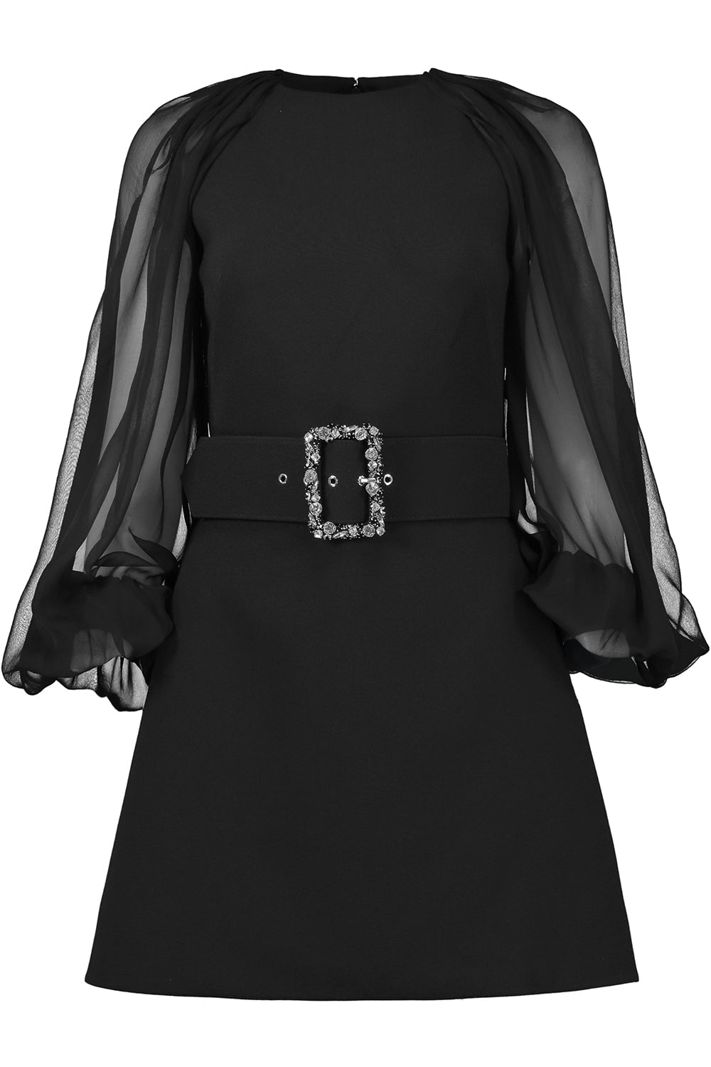 SAFIYAA-Caoimhe Dress - Black Smoke-