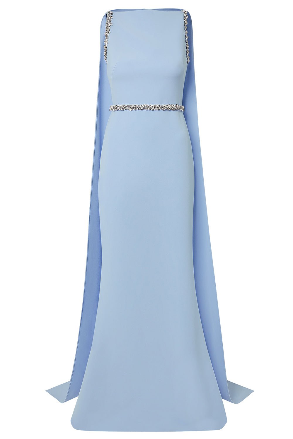 SAFIYAA-Ginevra Gown - Soft Sky-
