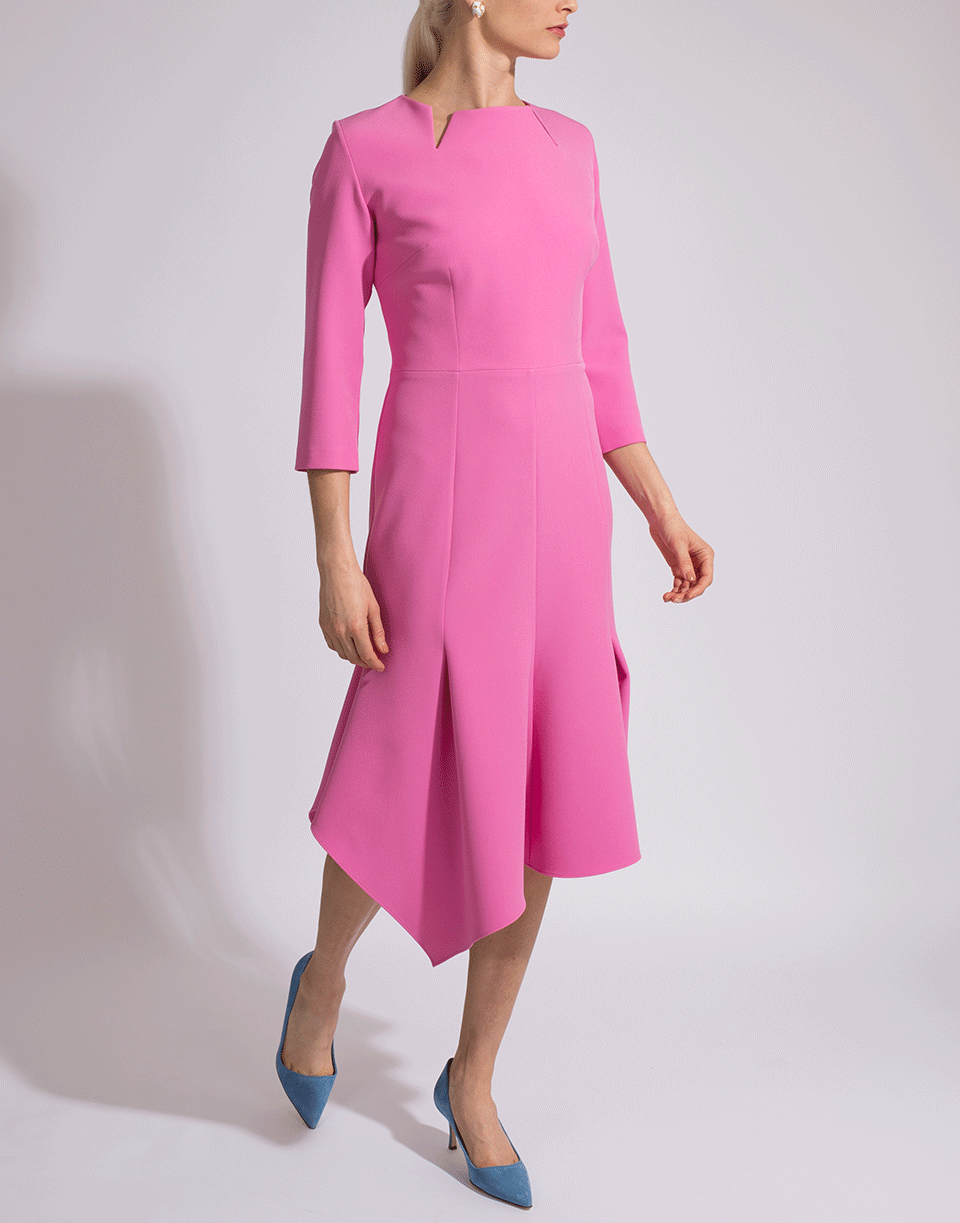 SAFIYAA-Noelle Asymmetrical Hem Dress-