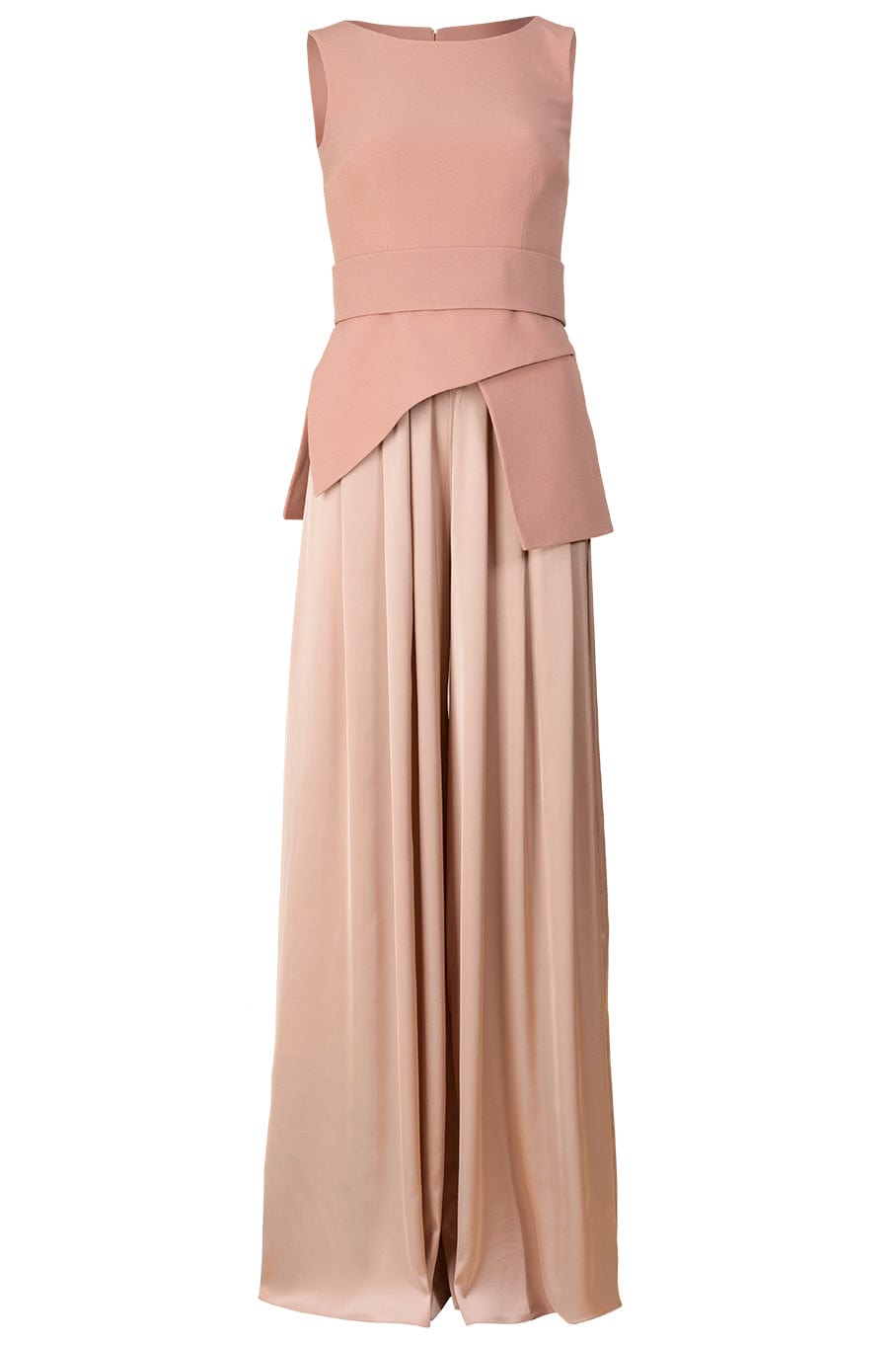 SAFIYAA-Flavia Belted Jumpsuit-
