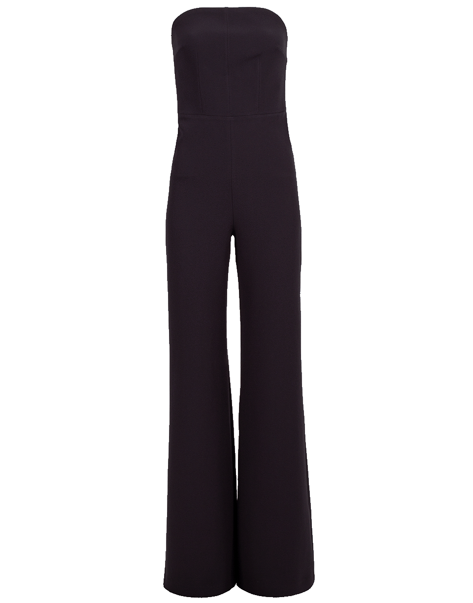 SAFIYAA-Strapless Jumpsuit-BLACK
