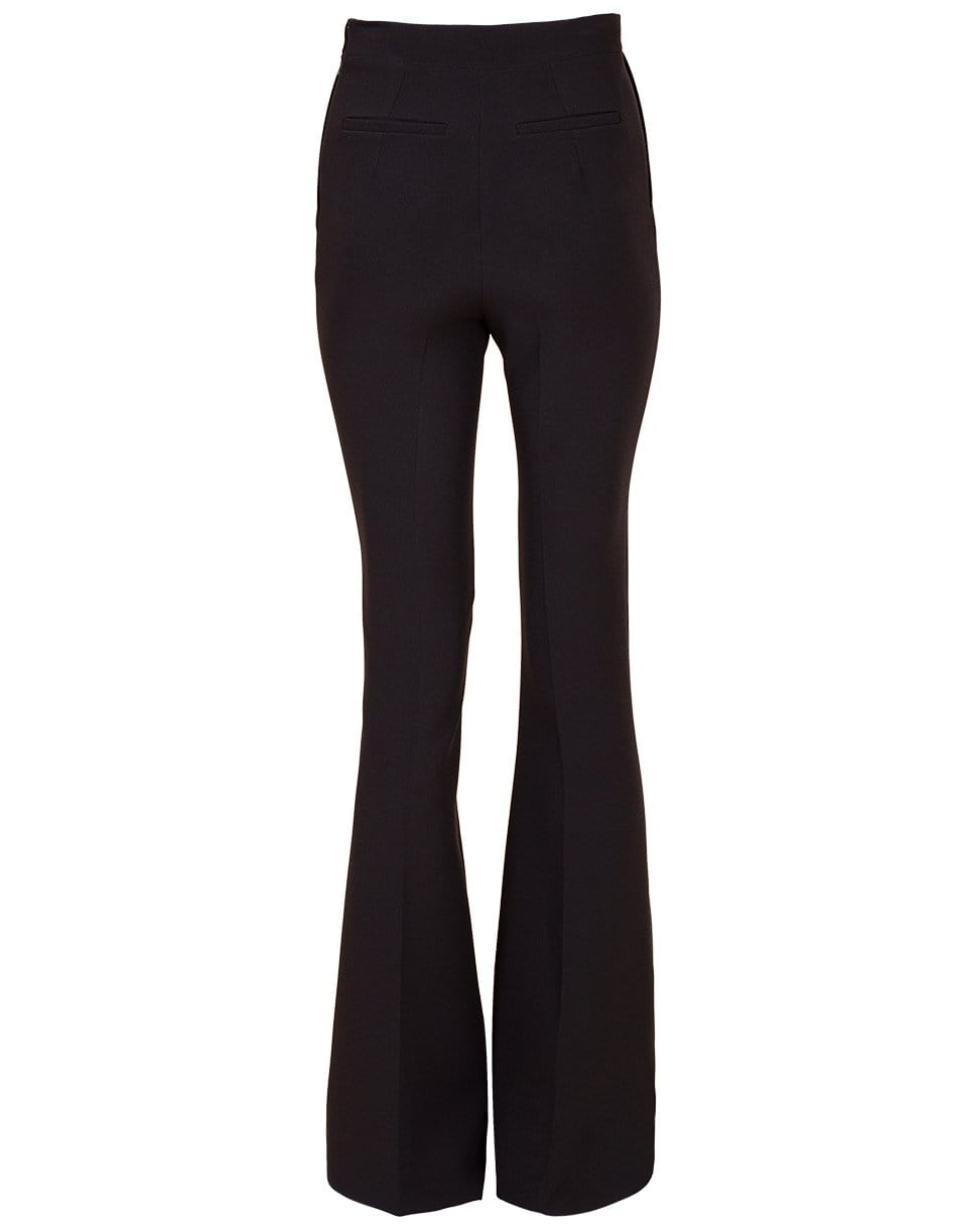 SAFIYAA-Flare Leg Trouser-BLACK