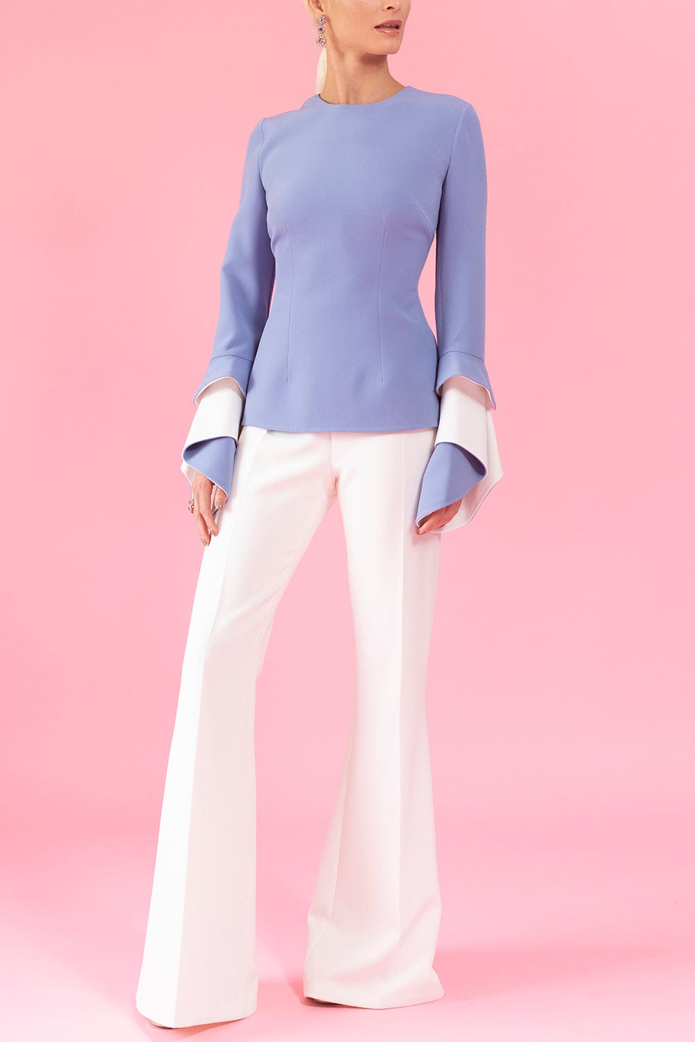 SAFIYAA-Meili Top-BLUASHIV
