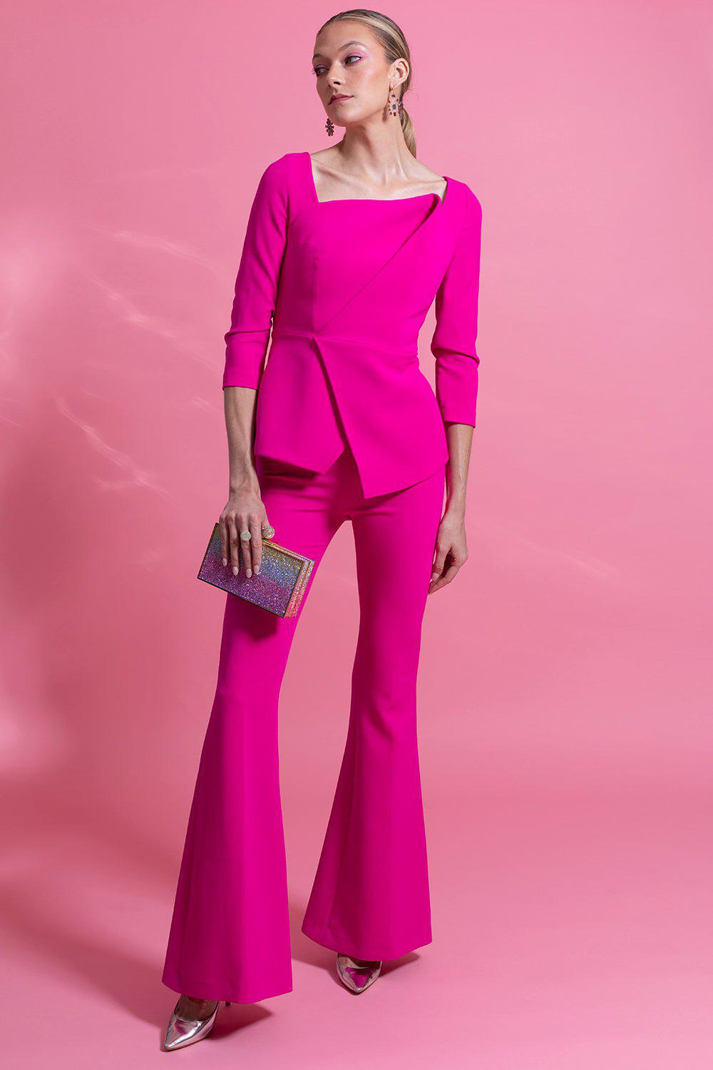 SAFIYAA-Lilian Top - Wild Strawberry-
