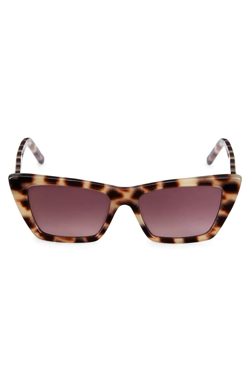 SAINT LAURENT-Mica Sunglasses-BEIGEBLK