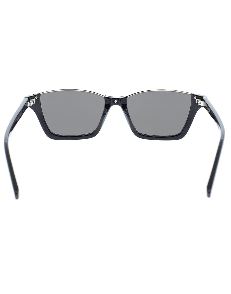 SAINT LAURENT-Black Dylan Havana Sunglasses-BLACK