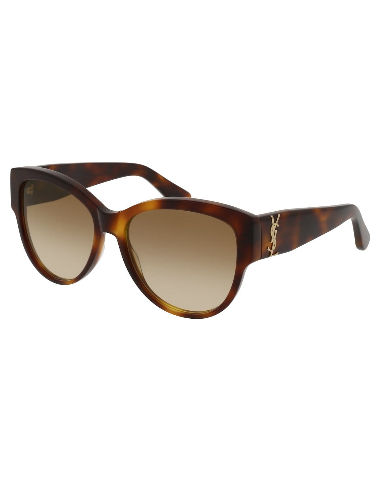 SAINT LAURENT-SL M3 Havana Sunglasses-BLACK