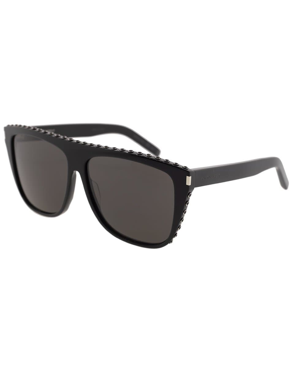 SAINT LAURENT-Unisex Black Square Sunglasses-BLACK