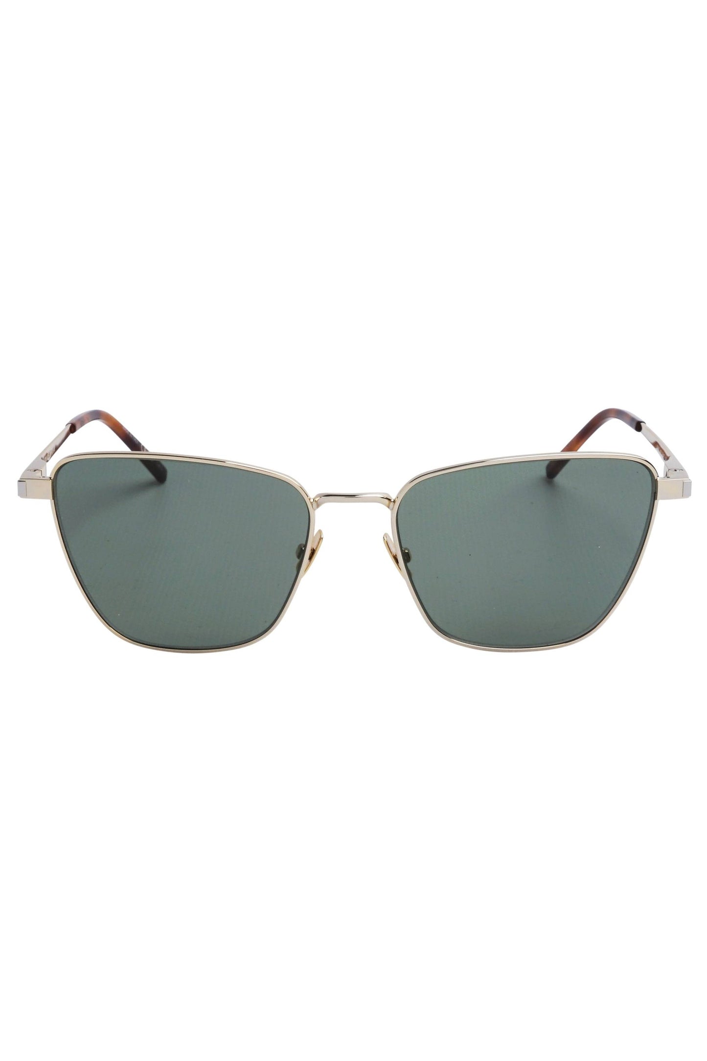 SAINT LAURENT-Square Sunglasses-GD/GD/GR