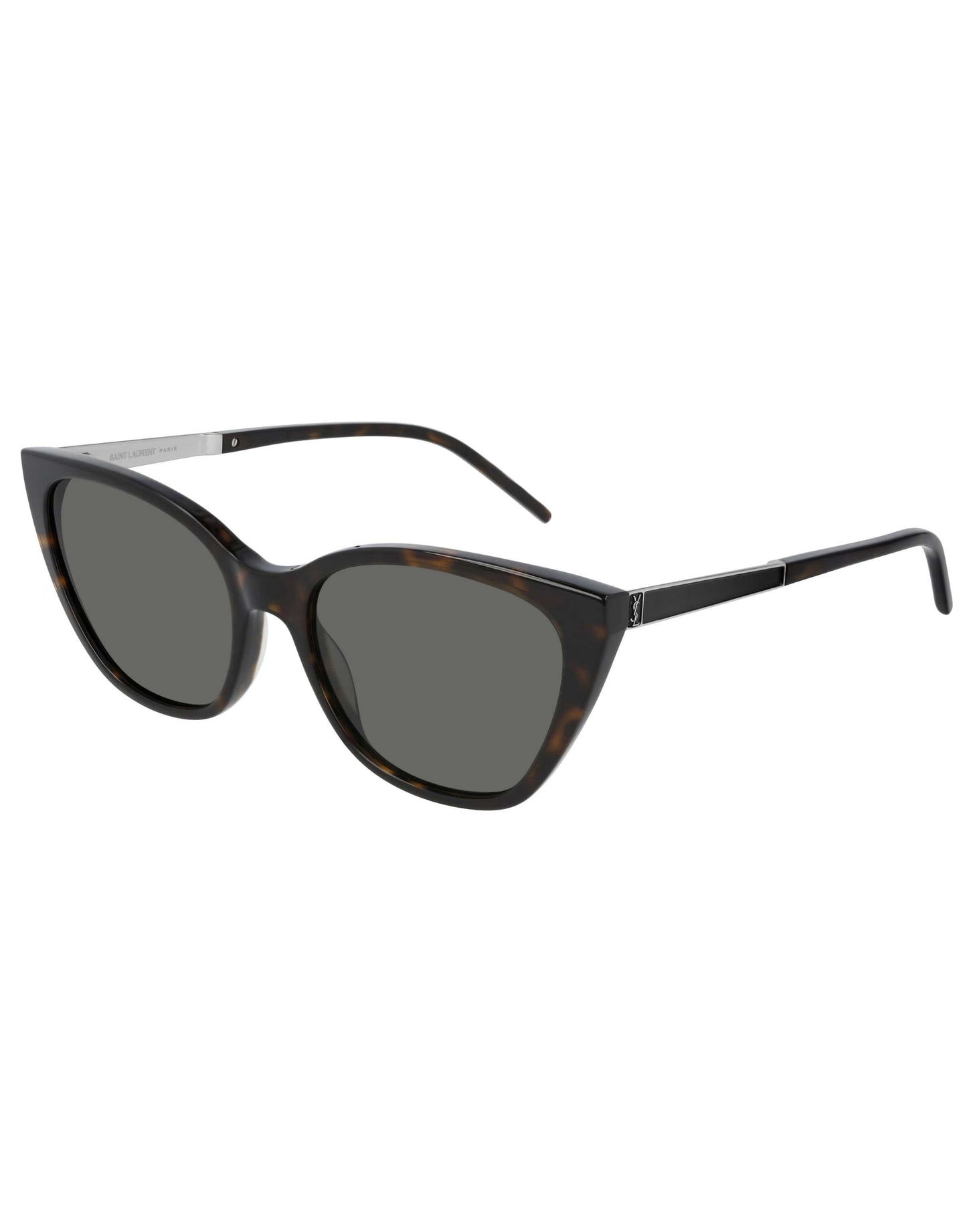 SAINT LAURENT-SL M69 Havana Grey Sunglasses-HAVANA