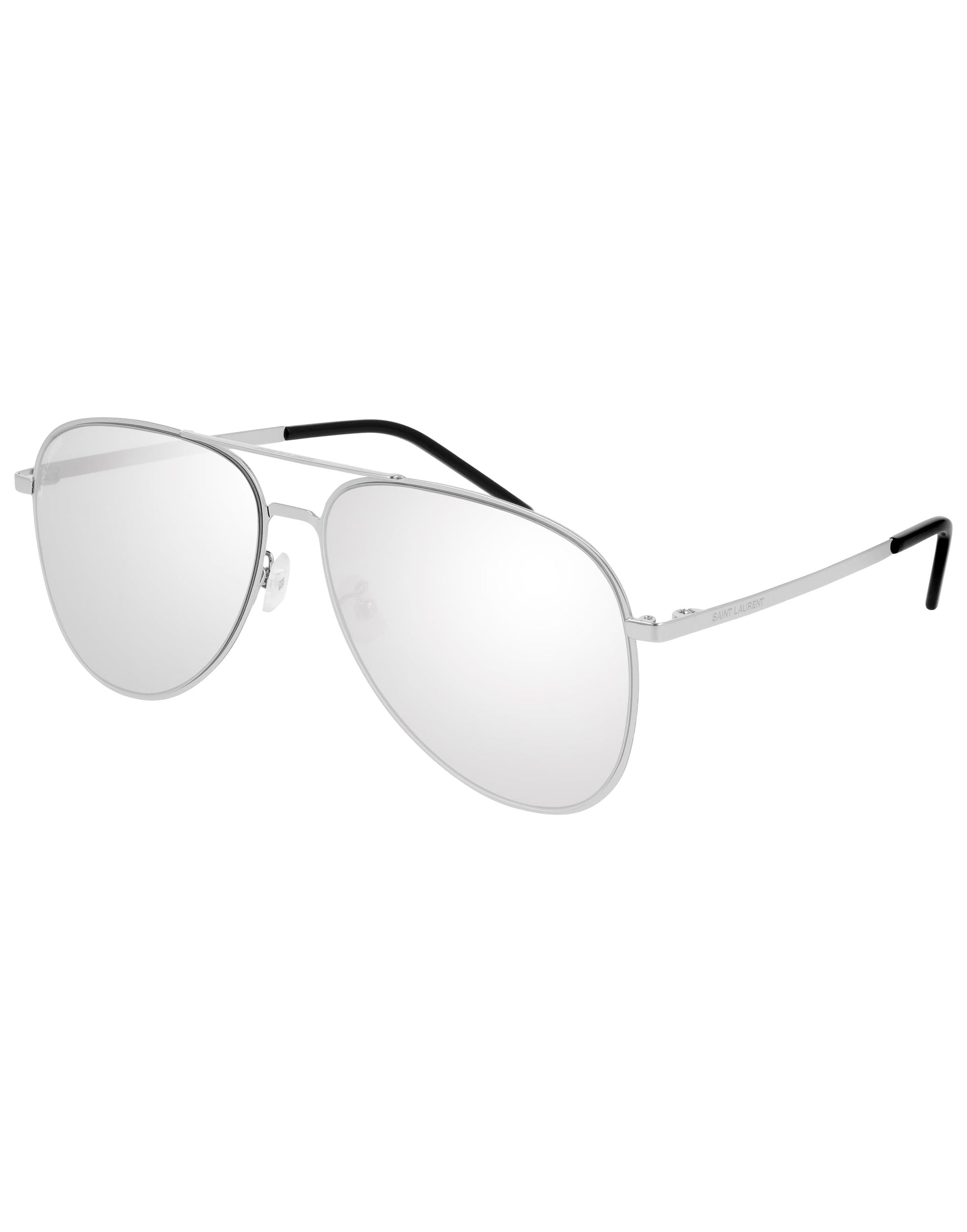 SAINT LAURENT-Classic11Slim Sunglasses-SILVER