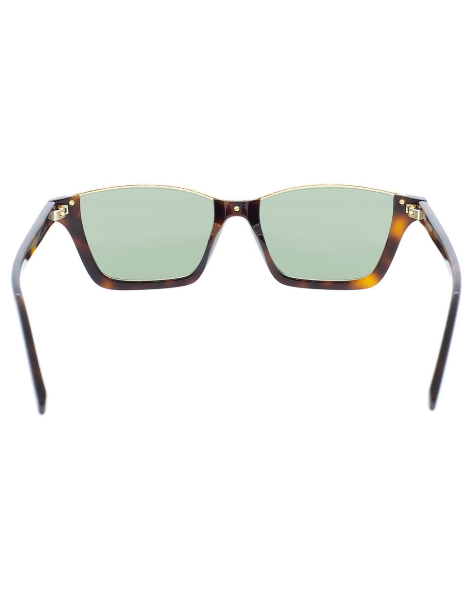 SAINT LAURENT-Tortoise Dylan Havana Sunglasses-TORTOISE
