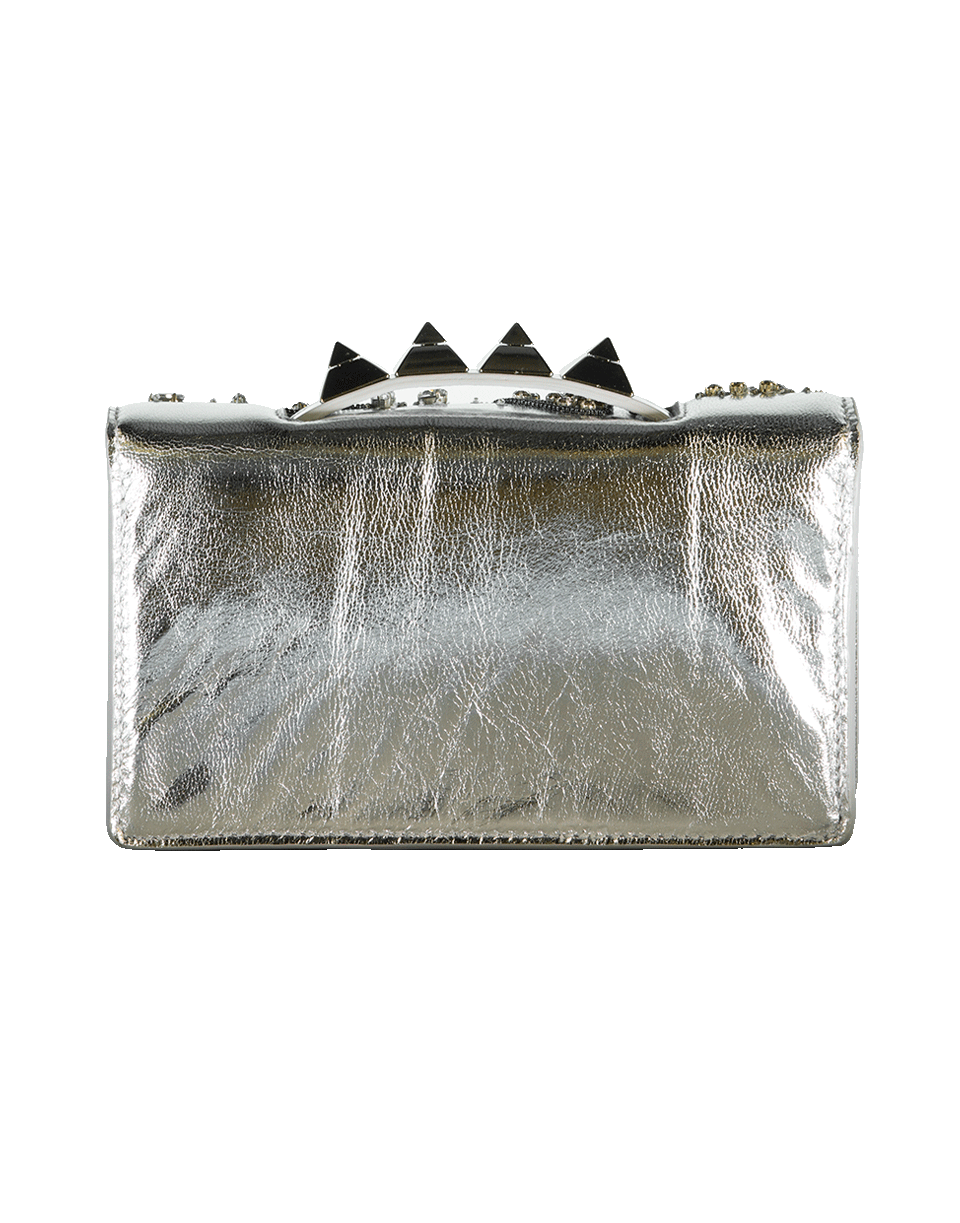SALAR-Iris Orchid Clutch-SILVER