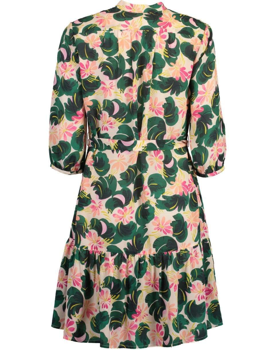 SALONI-Cream Lily Tyra Dress-