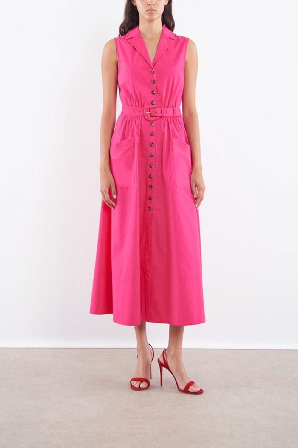 Kirat Dress-HNSKLPNK-2-CLOTHINGDRESSCASUAL-SALONI