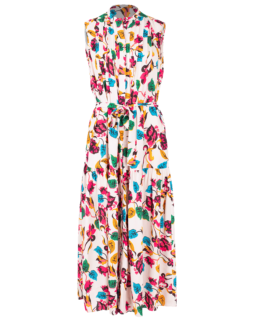 SALONI-Belted Remi Dress-