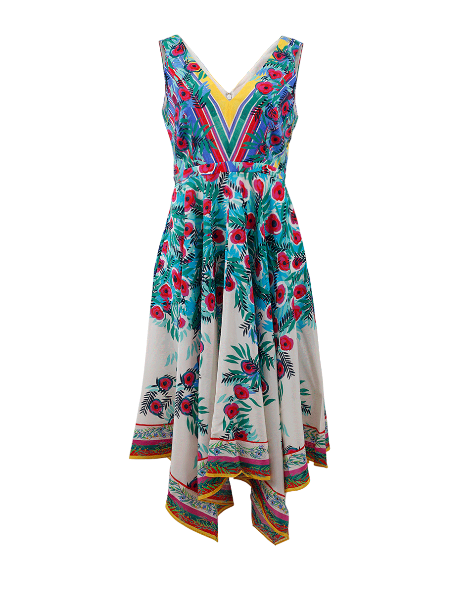 SALONI-Zuri Dress-RAINBOW