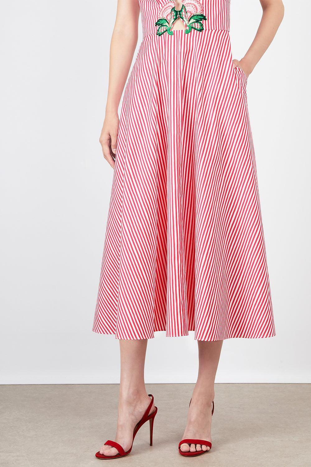 Jana B Dress-STRIPE-0-CLOTHINGDRESSCASUAL-SALONI