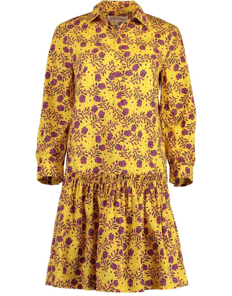SALONI-Sun Clover Tilly Shirt Dress-