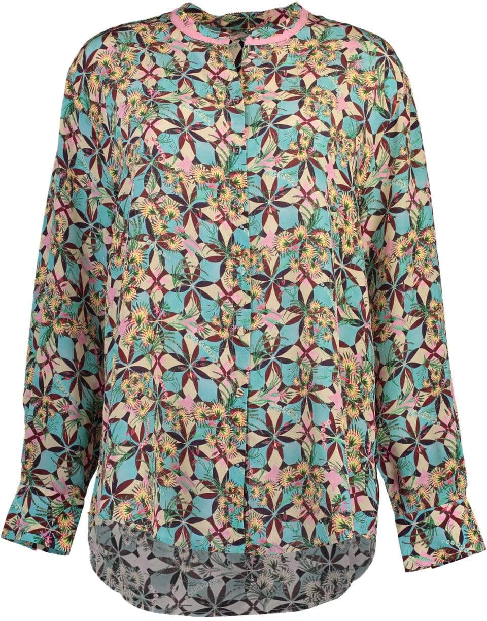 SALONI-Long Sleeve Bobbi Shirt-