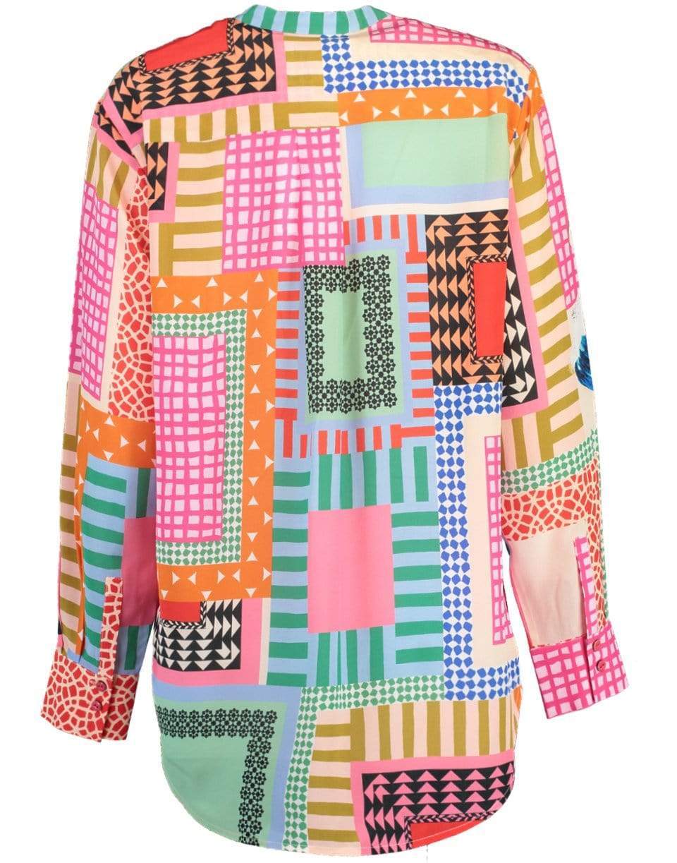 SALONI-Pirate Multicolor Print Bobbi Shirt-